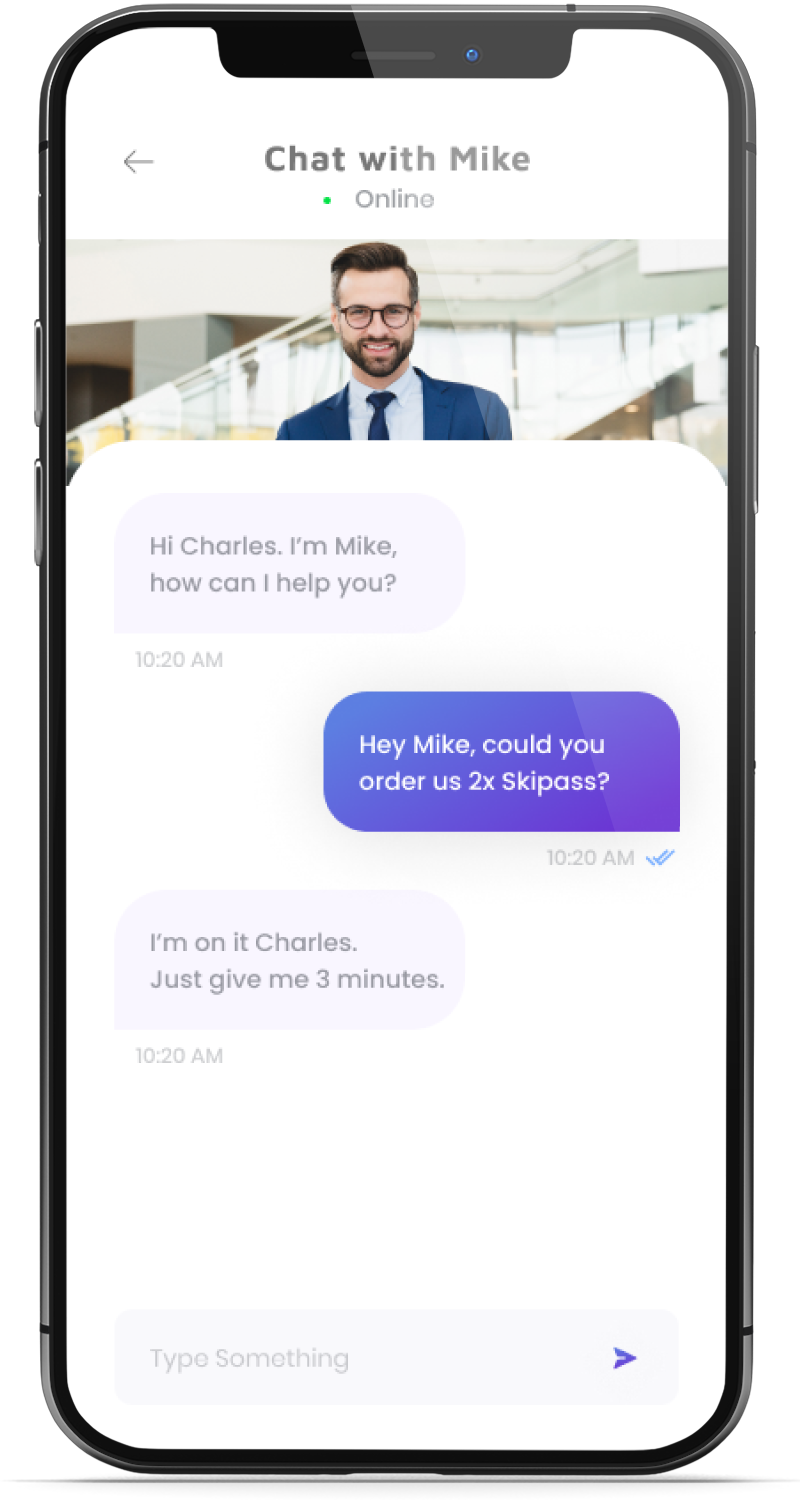 Digital Room Service Live Chat